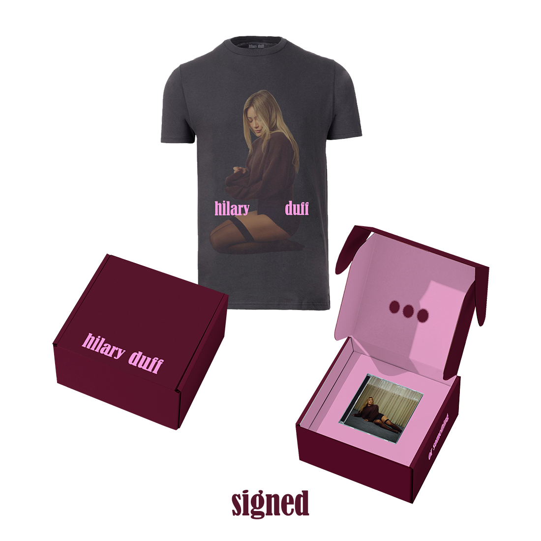 luck… or something - Signed CD + Tee Boxset