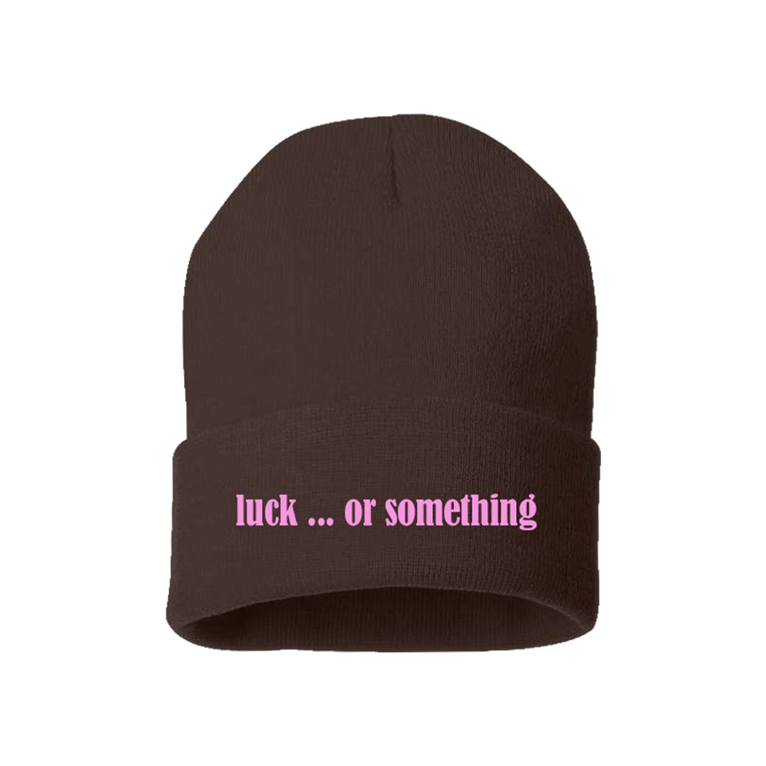 luck ... or something beanie