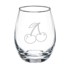 Holiday Things Stemless Wine Glass Set