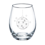 Holiday Things Stemless Wine Glass Set