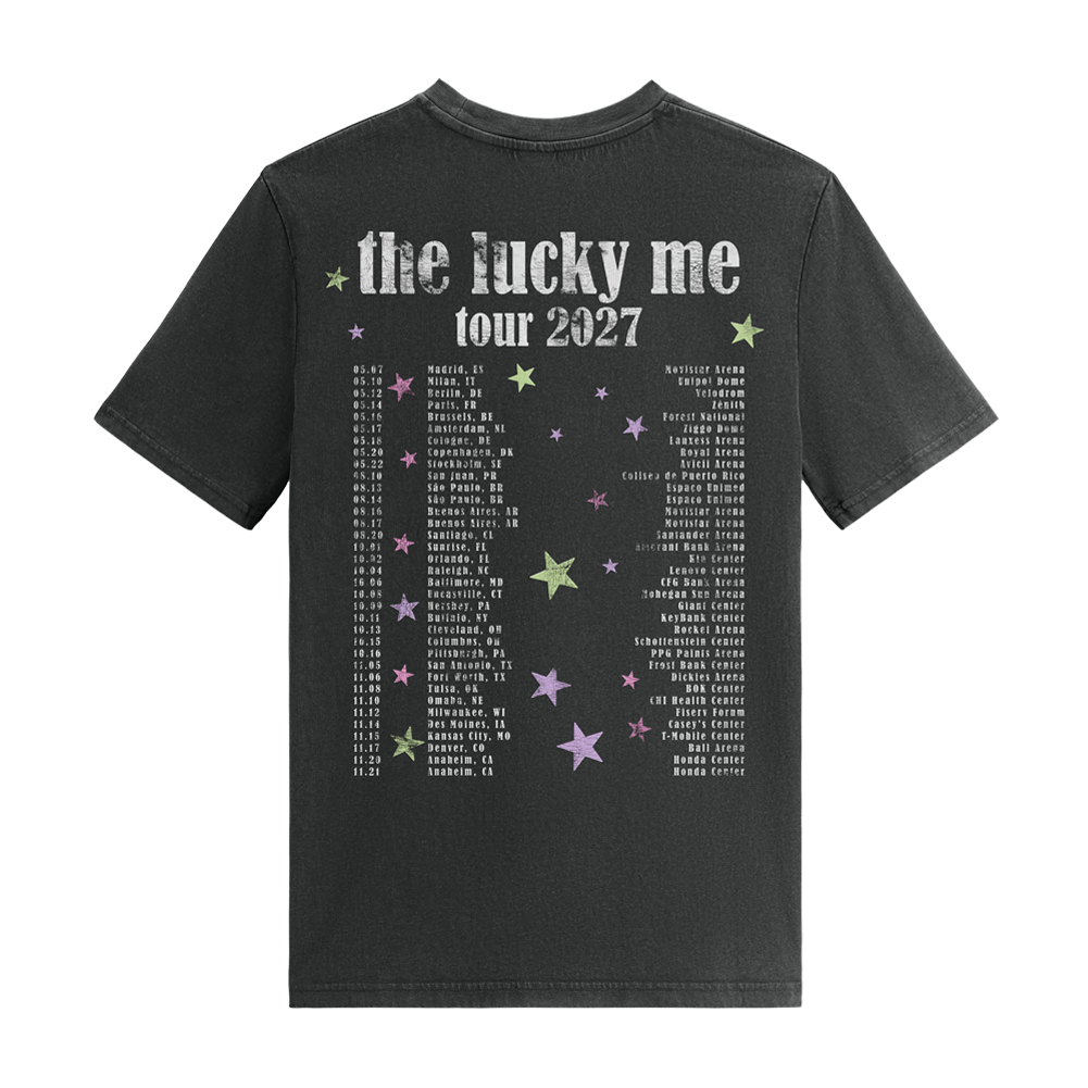 the lucky me tour 2027 tee