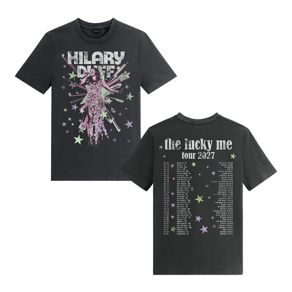 the lucky me tour 2027 tee