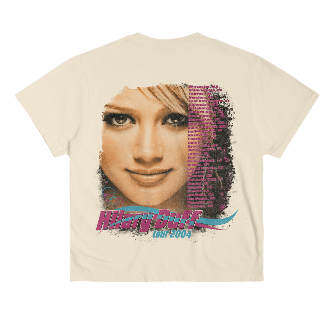 2004 vintage reprint tee
